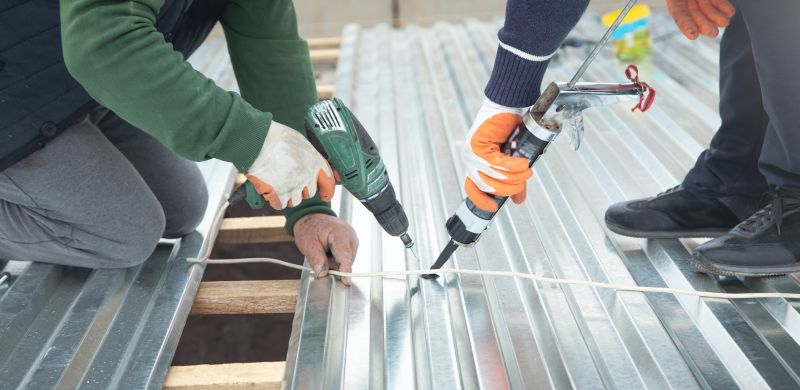 Repairing Metal Roof Leaks