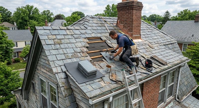 Slate Roof Leak Repair Tips