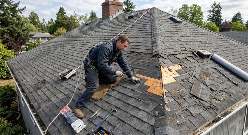 Asphalt Roof Repair