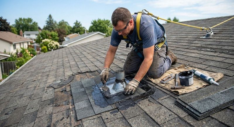 Asphalt Roof Repair