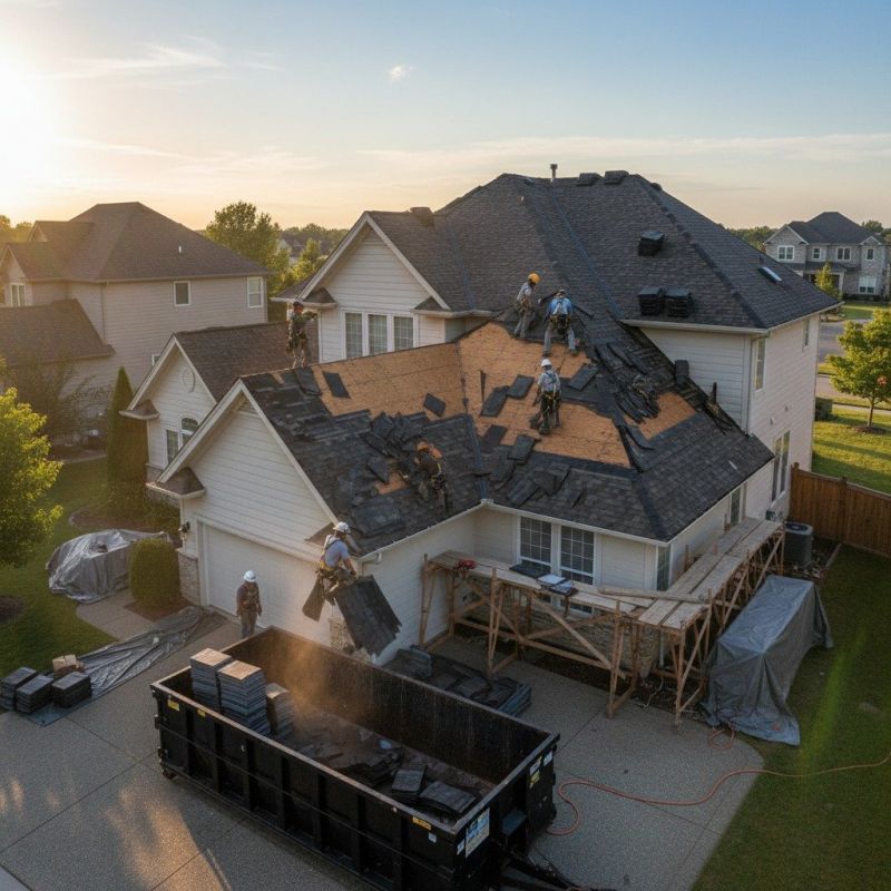 Asphalt Roof Replacement