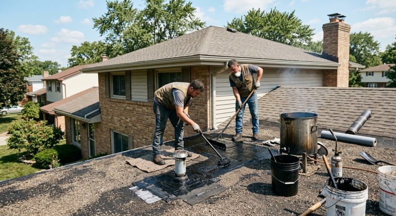 Extending The Life Of A Tar Roof