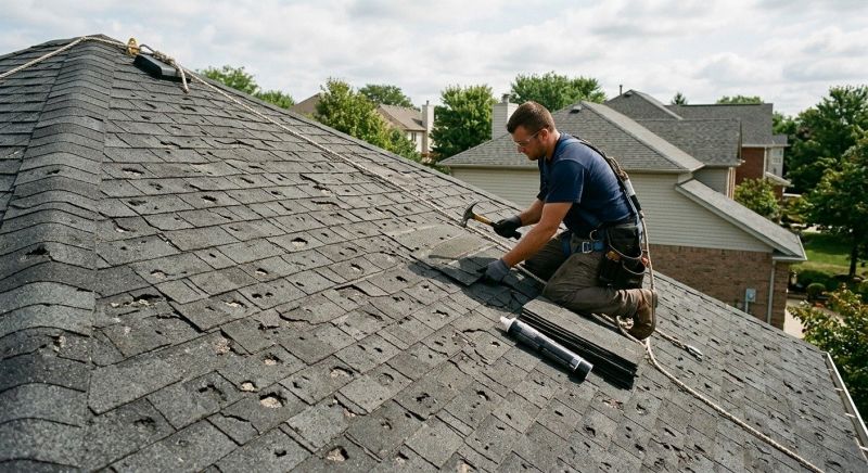 Hail Damage Roof Repair