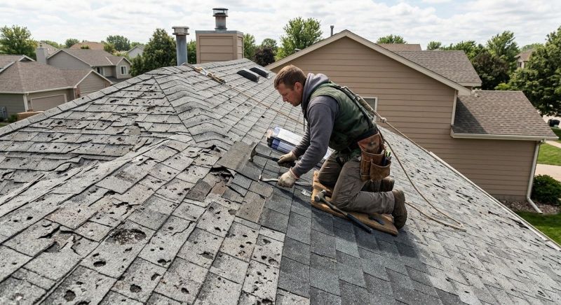 Hail Damage Roof Repair