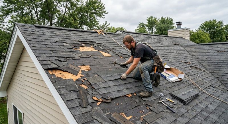 Hail Damage Roof Repair
