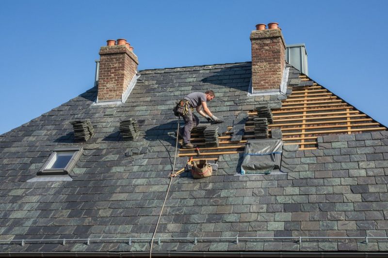 Natural Slate Roof Repair