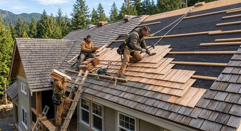 Shingle Roof Installation