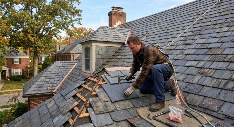Slate Roof Leak Repair Tips