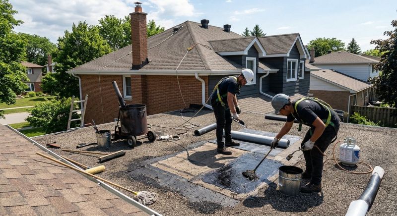 Extending The Life Of A Tar Roof