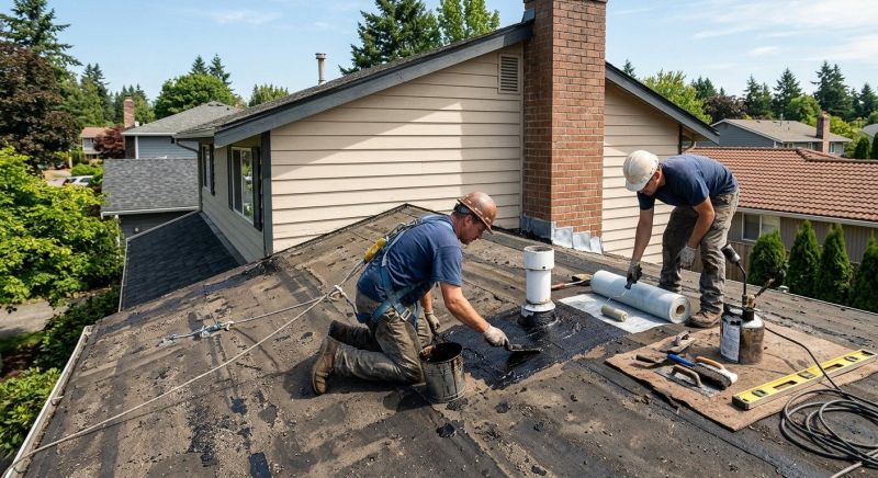 Preventing Leaks In Tar Roofs